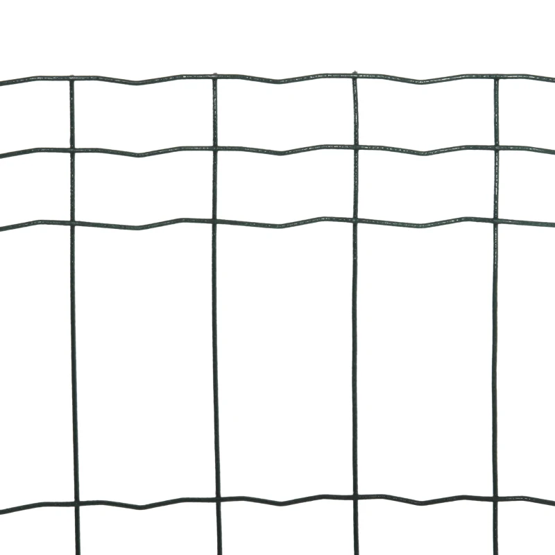 PawHut Filet en maille plastique pour animaux de compagnie clôtures jardin treillis protection 10 x 1,22 m PVC