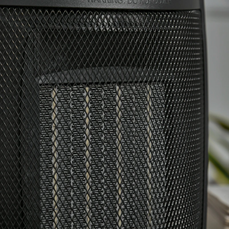 Homcom Soba Electrica Ceramica Oscilanta – Temperatura Reglabila 6-38 °C