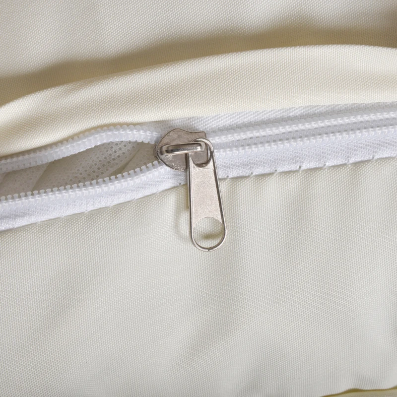 Outsunny Pat Sezlong Pliabil din Ratan pentru Gradina