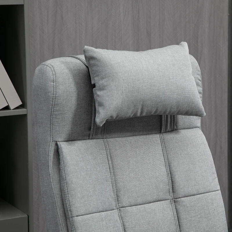 Vinsetto Scaun Ergonomic Rabatabil – Tetiera & Suport Picioare(m-8)