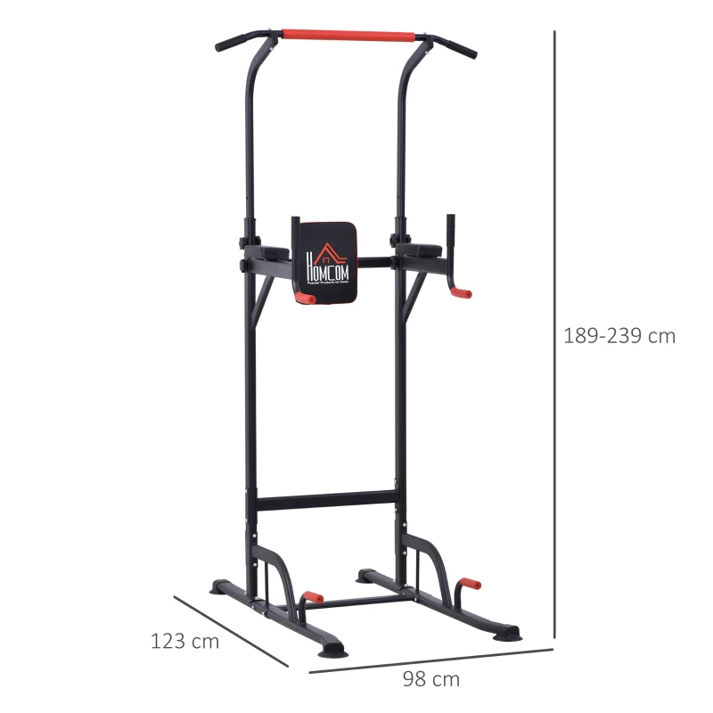 HOMCOM Bara Tractiuni Reglabila – Fitness Acasa, Max. 120 kg(m-3)