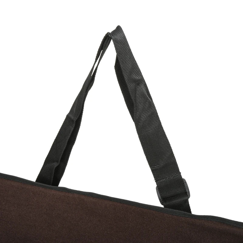 PawHut Hundetasche Hundebox faltbar Hundetransportbox Reisebox Katzenbox Autositz Oxford Schwarz 52x34x28 cm