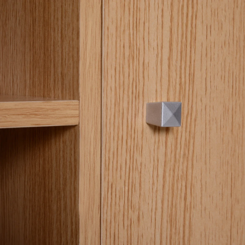 HOMCOM Mobile Libreria Scaffale 6 Cubi da Ingresso Ufficio Salotto 110x40x78cm Legno