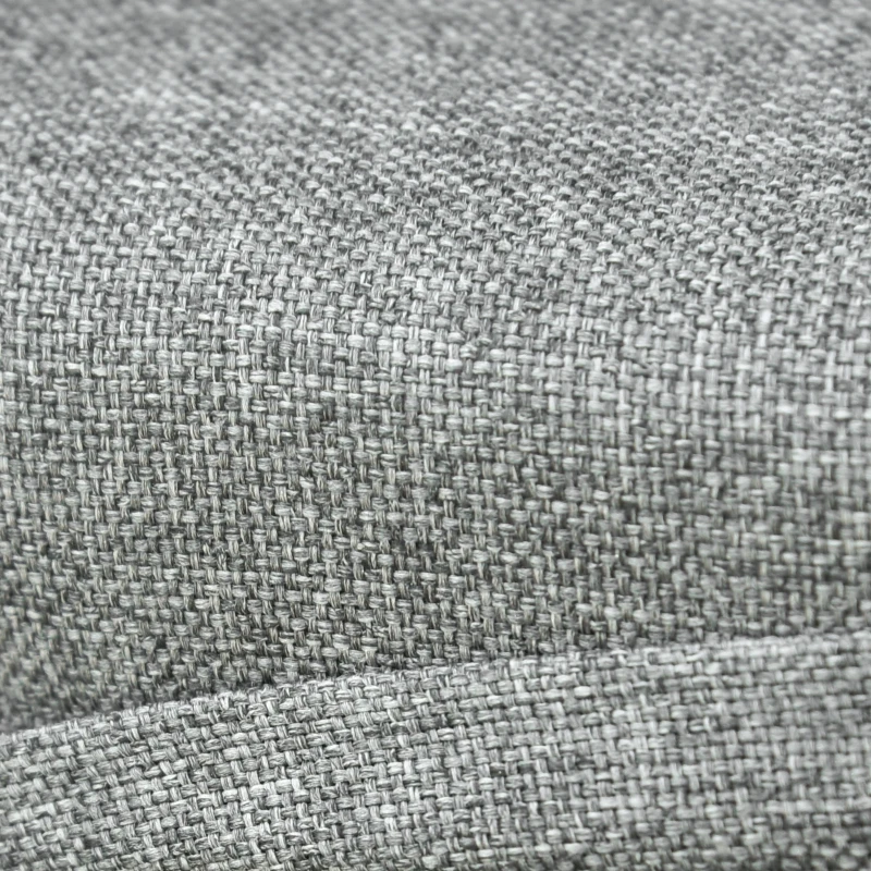 Outsunny Sofá de Ratán Estructura de Aluminio Dos Plazas con Cojín Desmontable Sillón Mueble de Jardín 118x75x79cm para Patio Exterior al Aire Libre Gris