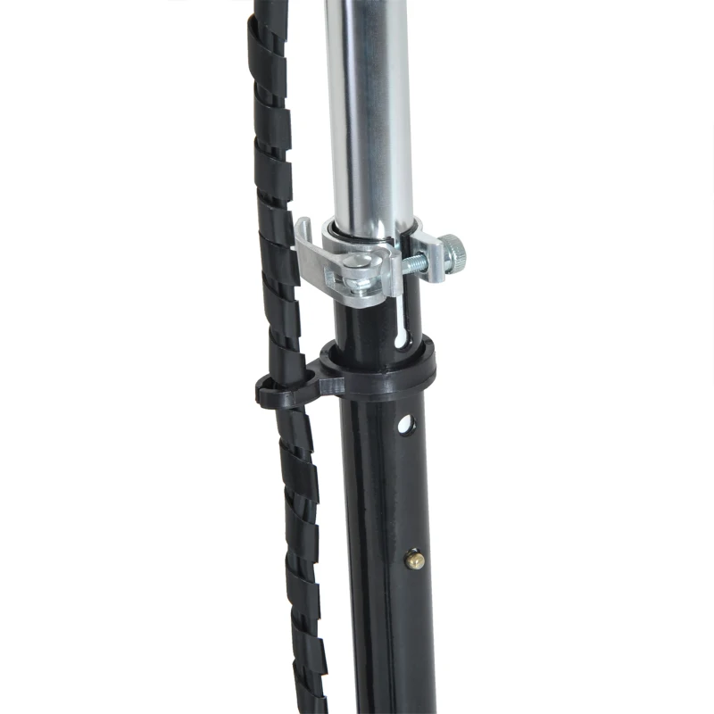 HOMCOM Patinete Eléctrico para Niños Scooter Eléctrico Plegable 120W con Manillar Ajustable Velocidad 10 km/h 78x37x99 cm Azul