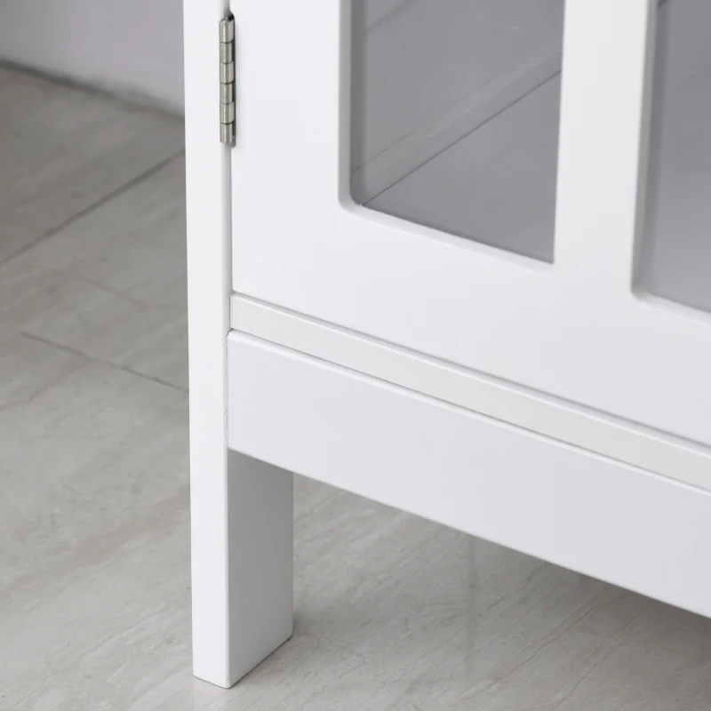 kleankin Szafka kuchenna kredens z 2-skrzydłowymi drzwiczkami