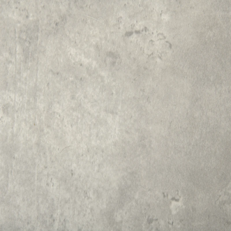 HOMCOM Esstisch Beistelltisch mit Kufengestell modern Küchentisch im Zementoptik Beton Esszimmertisch Tisch Hellgrau 140 x 80 x 76 cm