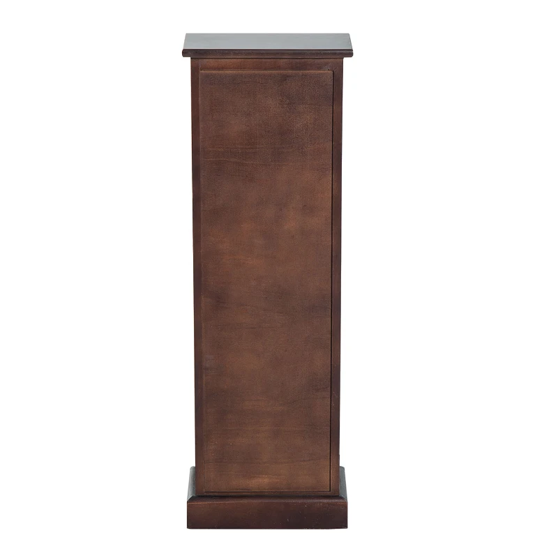 HOMCOM Mobila 5 Rafturi in Lemn, Maro, 30x17x90cm(m-7)