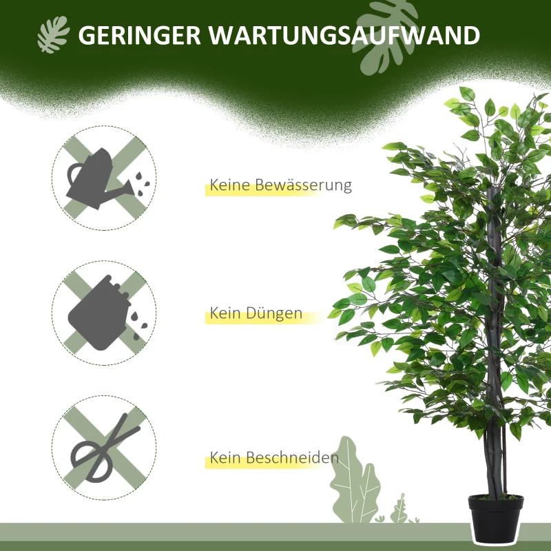 Sztuczna roślina sztuczne drzewo duży figowiec bengalski dekoracja wnętrz drzewko hotel centrum handlowe