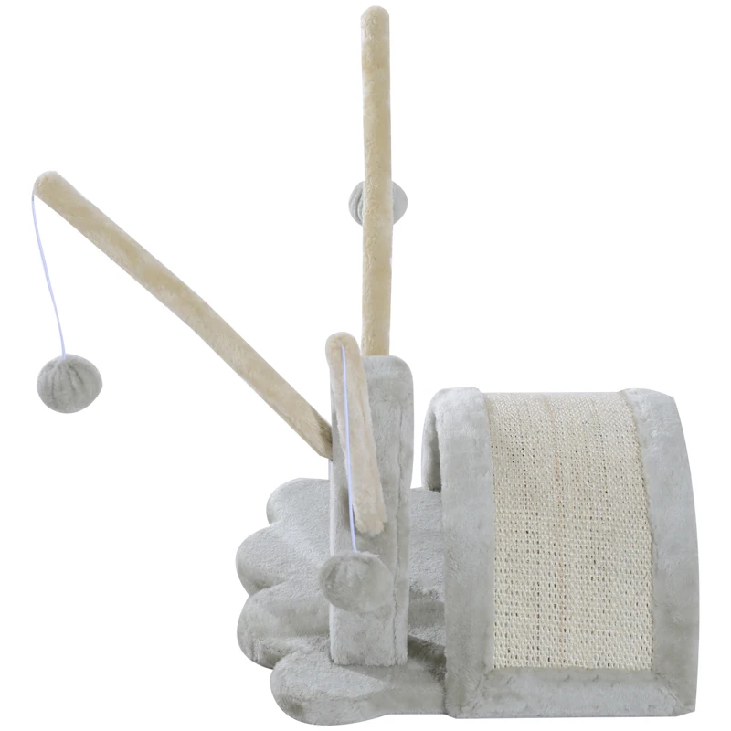 PawHut drapak dla kota, drapak, do ostrzenia pazurów, drzewko  dla kota, drzewko do wpinania, deska do ostrzenia pazurów, drzewko do zabawy dla kotów