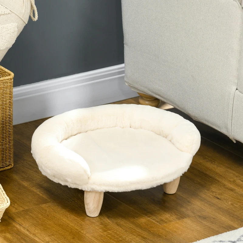 PawHut Łóżko dla psa z odpinanym pokrowcem