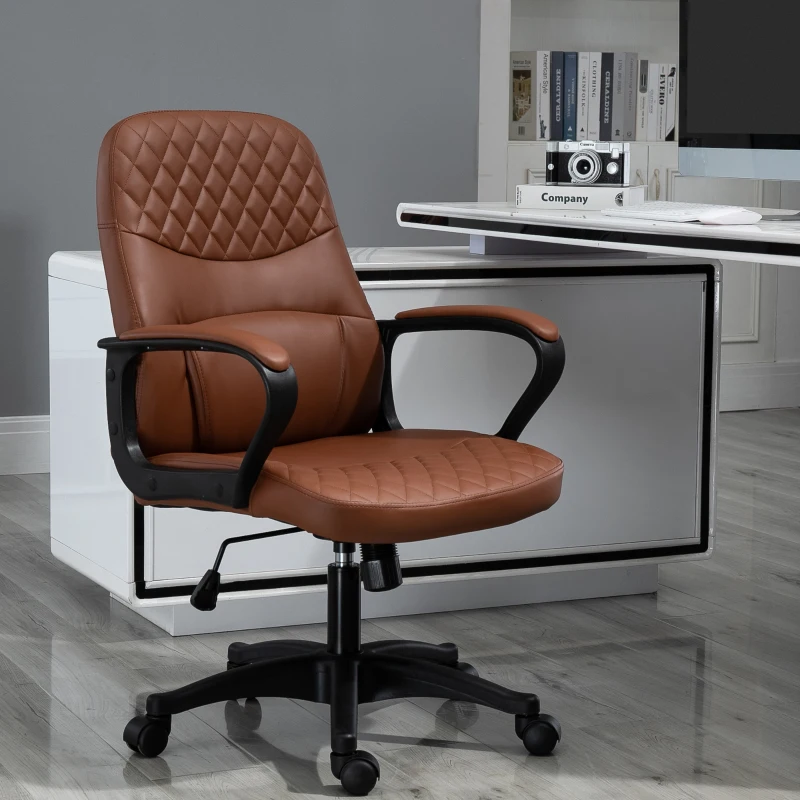 Vinsetto Scaun Birou Masaj – Maro, Reglabil, Piele Ecologica(m-14)