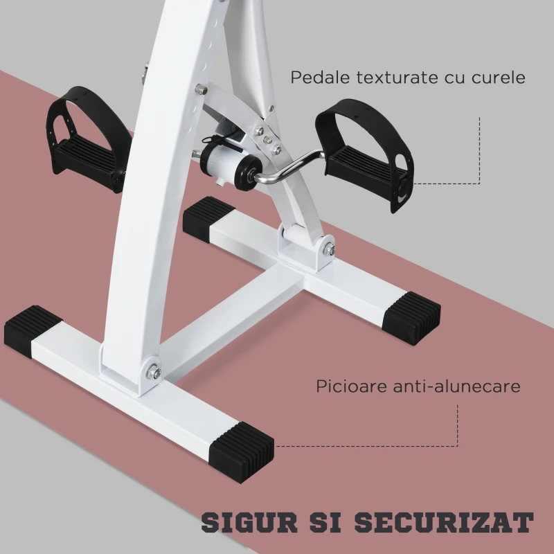 Homcom Bicicleta Fitness Manuala – Pedale pentru Brate & Picioare