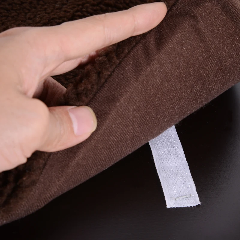 Cama para Gato Montado en Pared Hamaca para Gatito con Cojín y Rascador Accesorios Incluidos 55x30x50cm Marrón