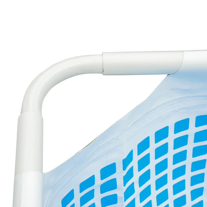Outsunny Piscina supraterana cu cadru de otel cu pompa de filtru, cartus filtrant, pereti laterali ranforsati Rezistenta la rugina Piscina supraterana 580L x 310l x 122H cm, Gri deschis