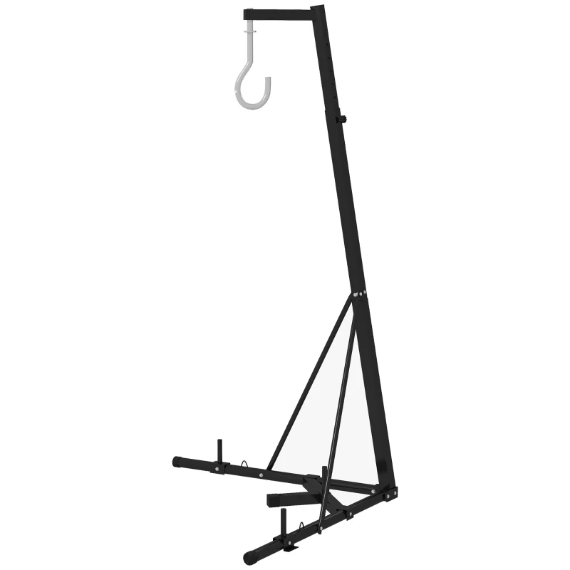 SPORTNOW Foldable Punch Bag Stand for Heavy Bag, Speed Bag