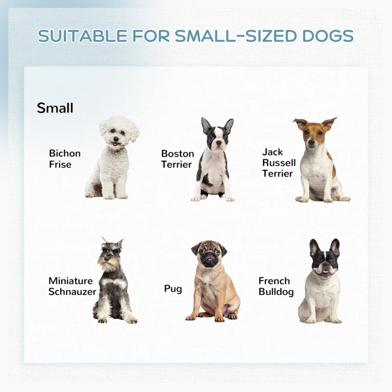 Pawhut Gard Pliabil pentru Caini – Metalic, Interior & Exterior 82×82×60 cm