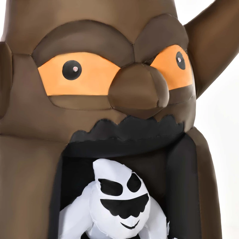 HOMCOM nadmuchiwane drzewo halloweenowe duch