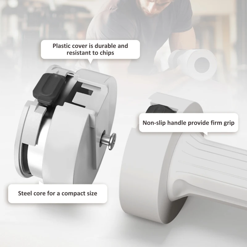 SPORTNOW Dumbbells Set, Adjustable Weights for Women Men Home Gym Workout, 2.5KG x 2