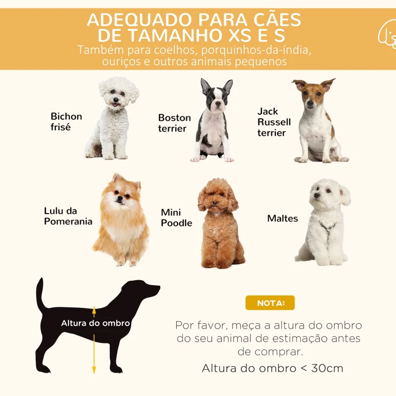 PawHut Parque para Animais de Estimação Parque para Cães Dobrável com 6 Painéis para Jardim Pátio Exterior Ø120x60 cm Multicor