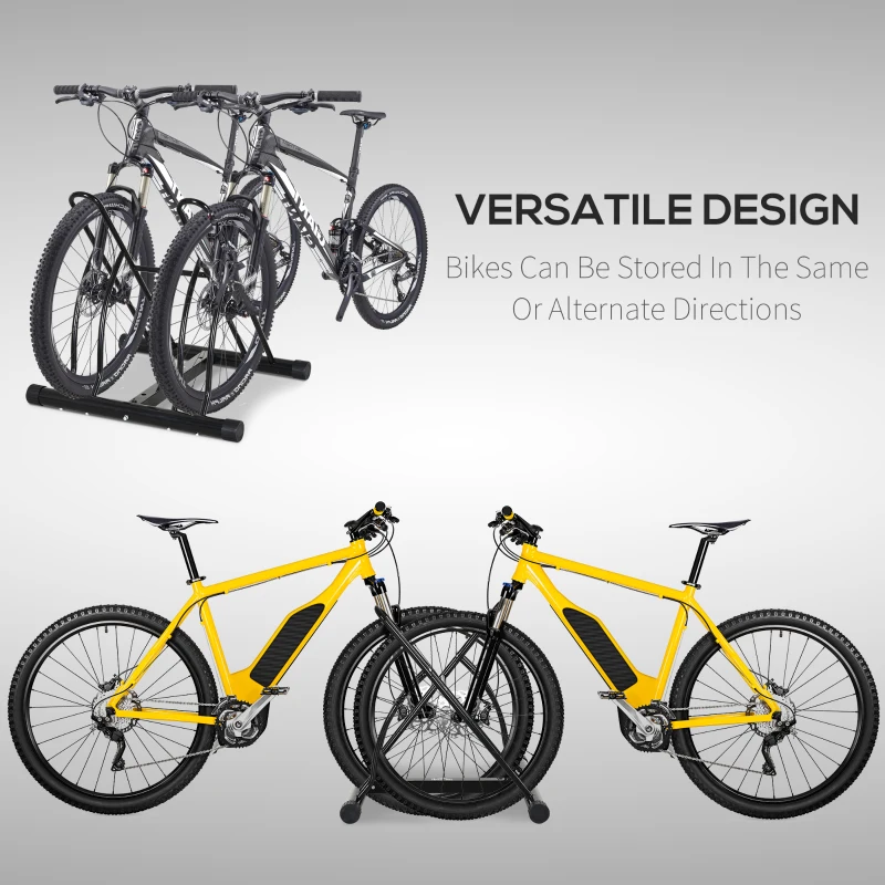 Homcom Suport Biciclete 60×54×57 cm – Parcare pentru Interior & Exterior