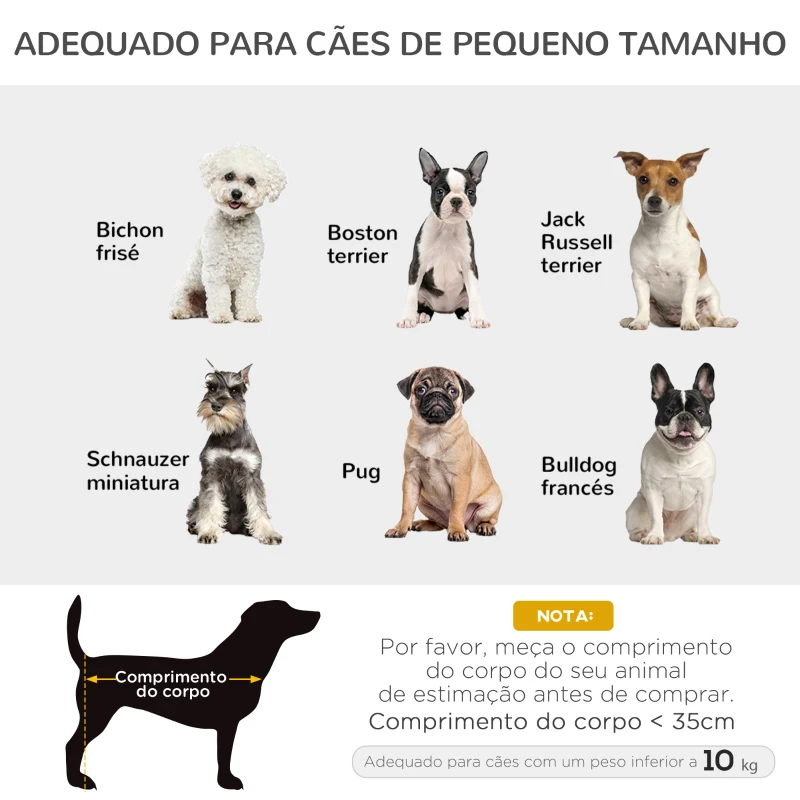 PawHut Sofá Cama para Animais de Estimação com Almofada Acolchoada Amovível Pernas de Madeira Bordas Elevadas 81x61x24 cm Cinza