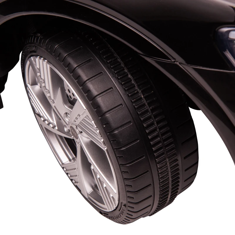 HOMCOM Audi E-tron Licensed 12V Kids Electric Ride On Car with Parental Remote Music Lights MP3 Suspension Wheels for 3-5 Years Black