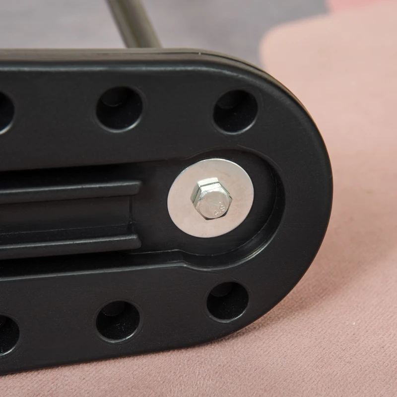 HOMCOM Saco de Boxeo para Niños +3 Años Altura Ajustable con Guantes e Inflador Soporte de Metal Base Tipo Pedal 68x18,5x86-125 cm Rojo y Negro