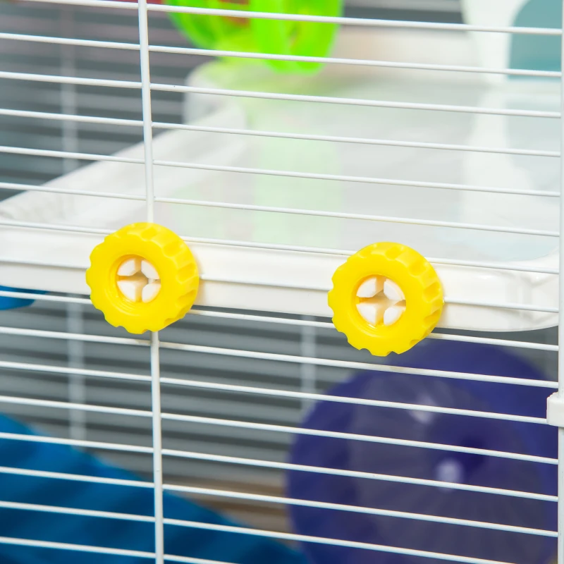 PawHut Cusca Extra Mare pentru Hamsteri cu Tuneluri