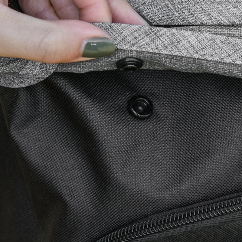 PawHut Dog Pram Dog Stroller Pet Stroller, 3 Wheels Dog Pushchair with Brake, for Small Miniature Dogs, Cats, Red