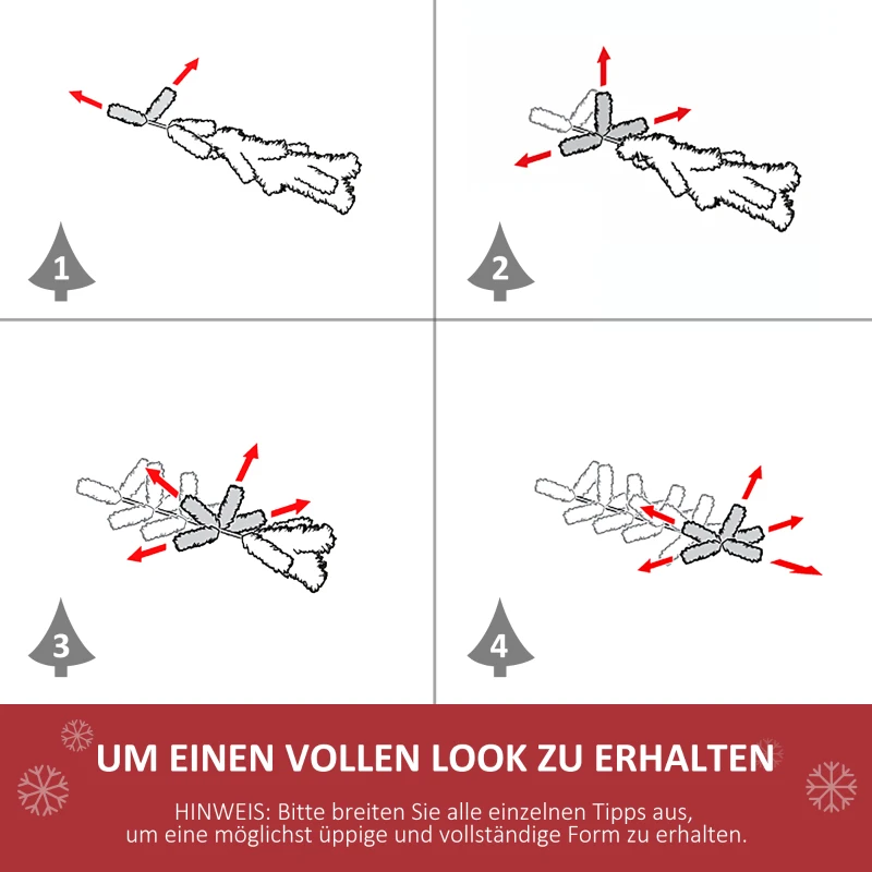 Choinka drzewko bożonarodzeniowe 0,9 m choinka z lampkami LED zmieniającymi kolor