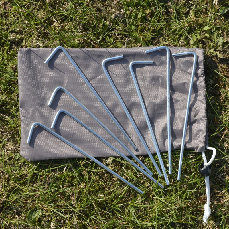 Outsunny Carpa Plegable 2,2x2,2x2m con Lateral Altura Ajustable Protección UV 50+ de Acero y Tela Oxford con Bolsa de Transporte Impermeable Gazebo para Exterior Blanco