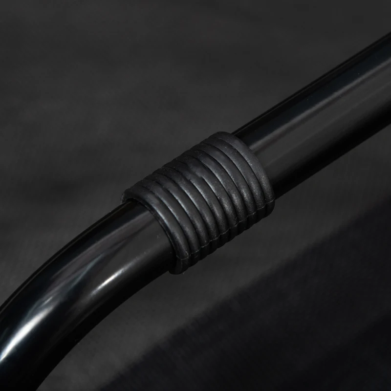 PawHut Lot de 2 lits sur pieds lit pour chien chat lit de camp grand confort tissu Oxford textilène micro-perforé acier