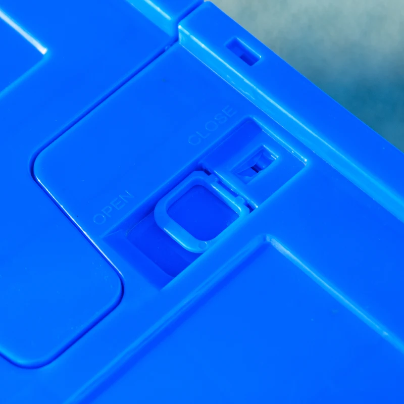 HOMCOM Rimorchio Bici ad Altezza Regolabile con Box Portaoggetti da 65L in Plastica, in Acciaio, 145x61x76/81 cm, Blu