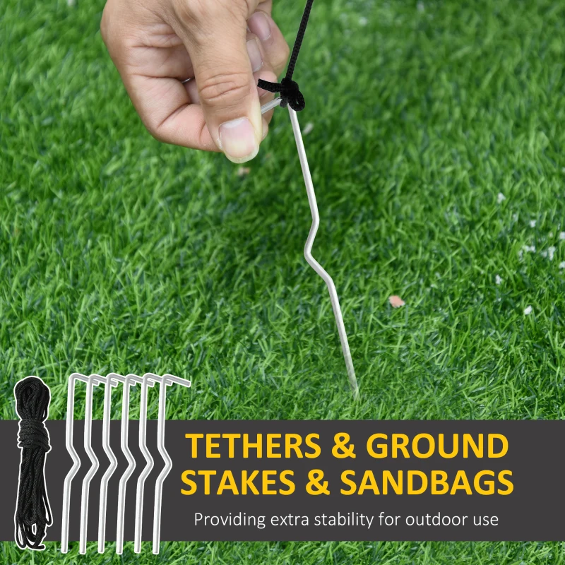 HOMCOM 6FT Christmas Inflatable Skiing Snowman Holiday Yard Lawn Decoration with LED Lights, Indoor Outdoor Blow Up Décor