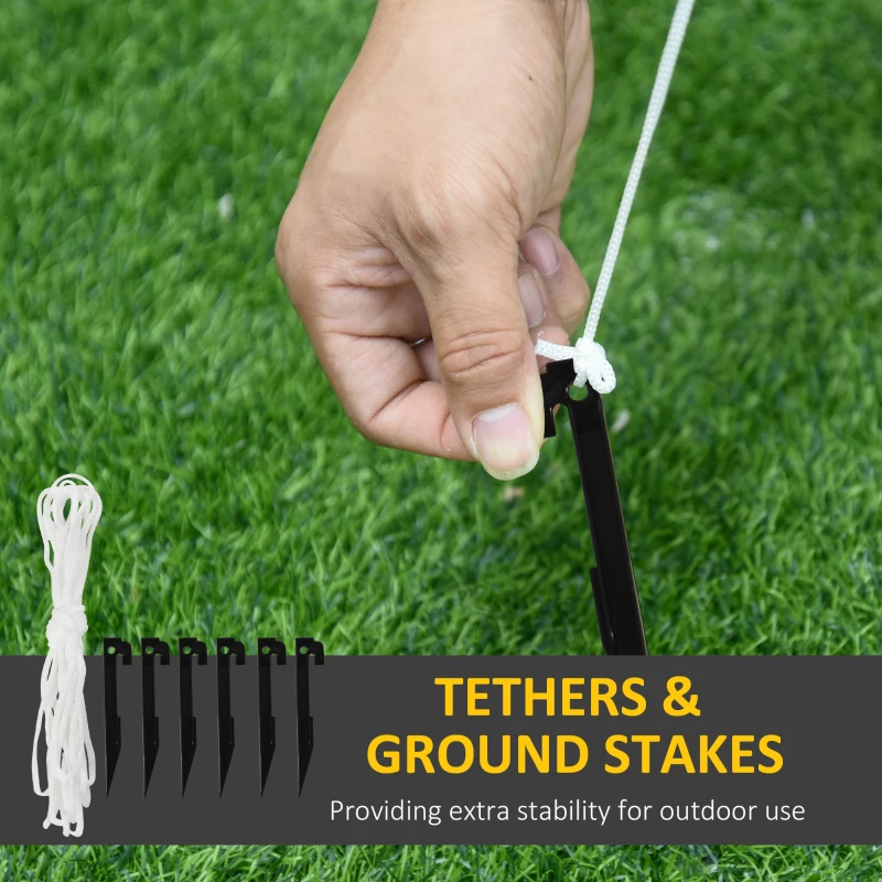 HOMCOM 8ft Christmas Inflatable Outdoor Santa Claus Saluting in Camouflage, Blow Up Yard Decoration Built-in LED Lights for Holiday Party Xmas Garden