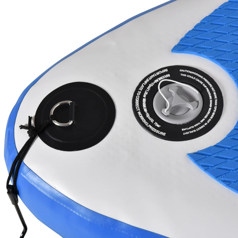 HOMCOM Stand up paddle gonflable surf planche de paddle pour adulte dim. 305L x 75l x 15H cm nombreux accessoires fournis PVC