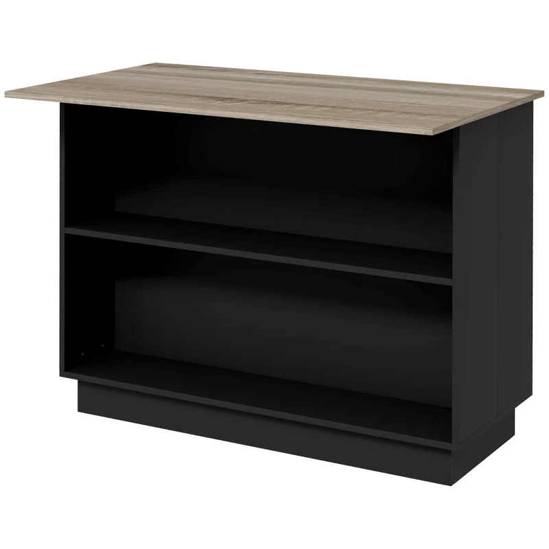 Homcom Insula Bucatarie 105×60 cm – Carucior Bar Multifunctional cu Sertar