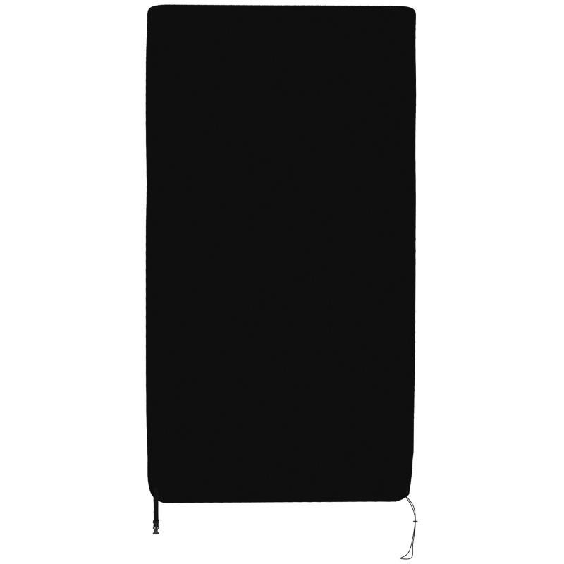 SPORTNOW Capa para Mesa de Ping Pong com Fecho de Correr Anti-UV e Impermeável para Interior e Exterior 275x153x5 cm Preto