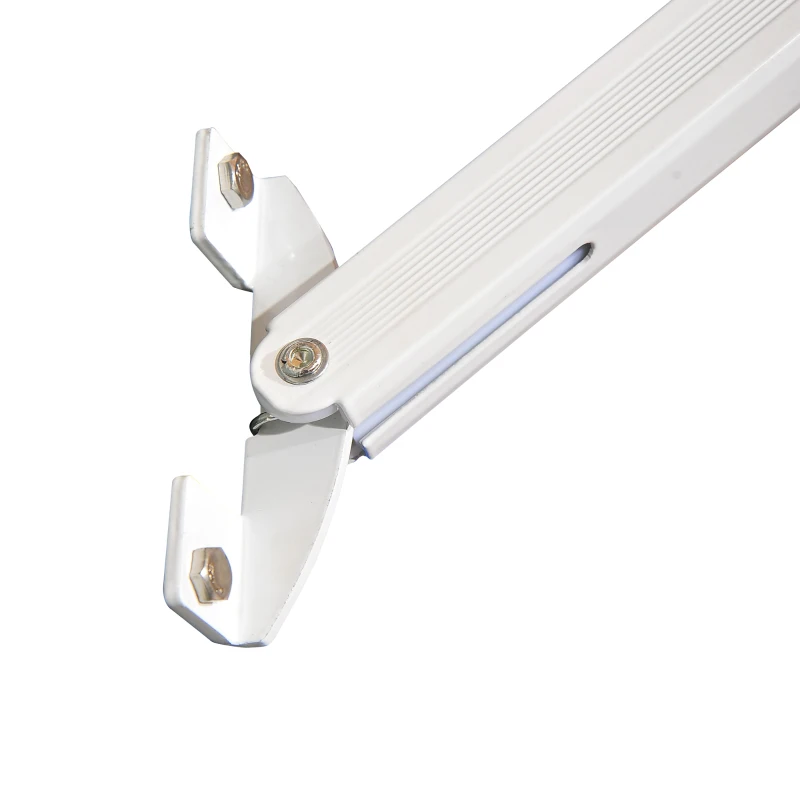 Outsunny Toldo Manual de Alumínio Retrátil Toldo de Fachada para Exterior Impermeável e Tecido de Poliéster 180x70 cm Bege