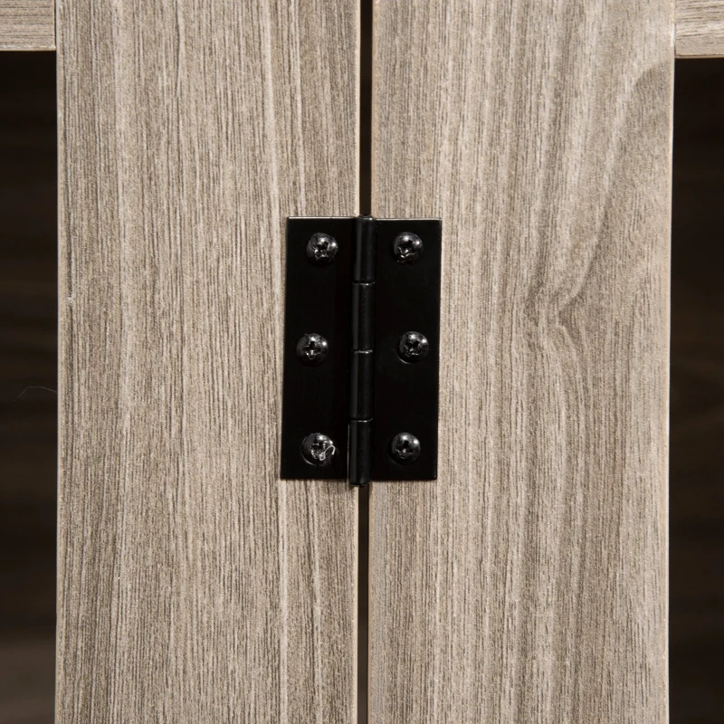 PawHut klatka dla psa klatka klatka dla zwierząt domowych z wyjmowanym przegrodą dom dla psa