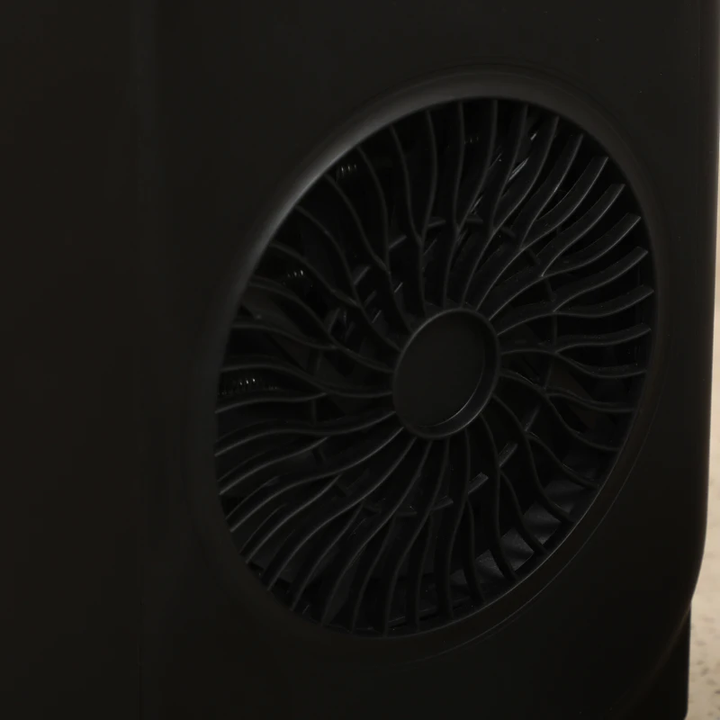 HOMCOM Ijsblokjesmachine Ijsblokjedispenser Ijsblokjesmaker, 22,2 cm x 29,4 cm x 29 cm, Zwart