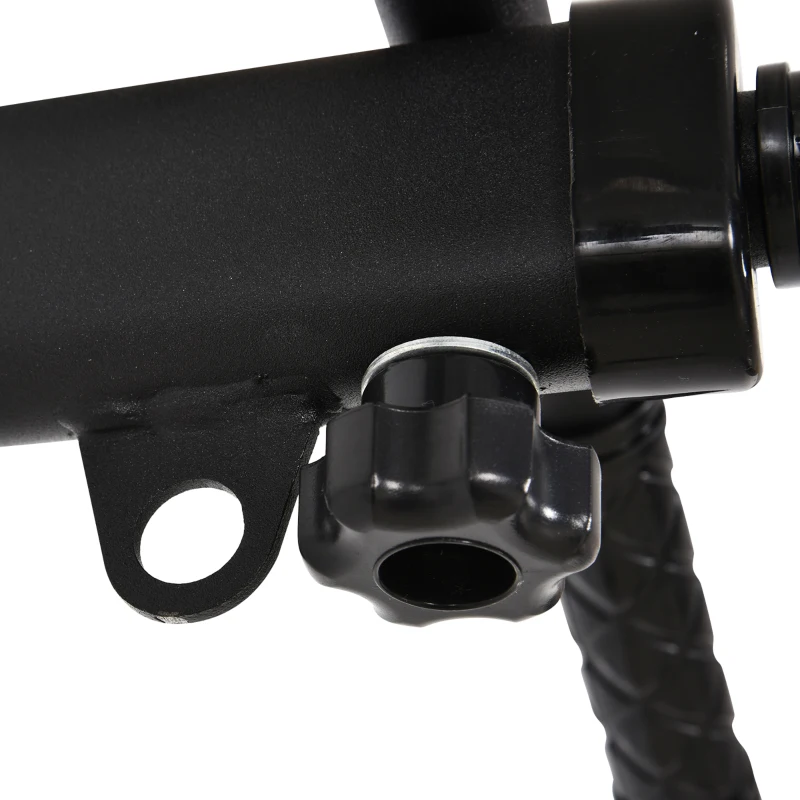 HOMCOM Pull Up Bar Wall Mounted with Punching Bag Hanger for Strengthen Muscle or Boxing Training