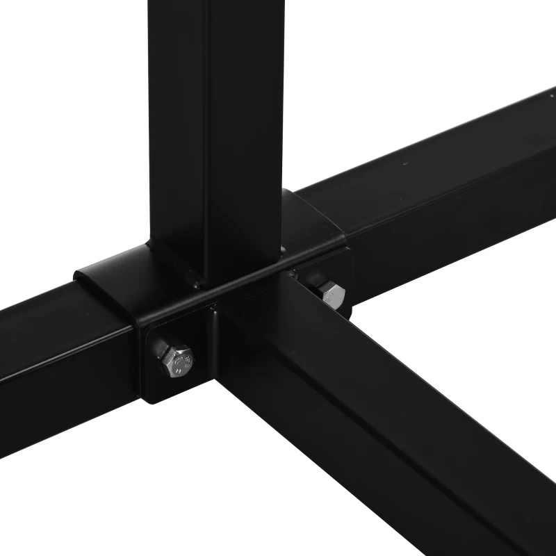 SPORTNOW Kajak, surfboard en stand-up paddle houder - Verstelbaar metalen frame (144-180 cm)