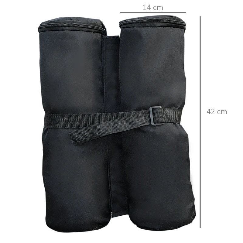 Outsunny 4pcs Gazebo Weight Sand Bags Leg Weights Marquee Tent Canopy Base(m-3)