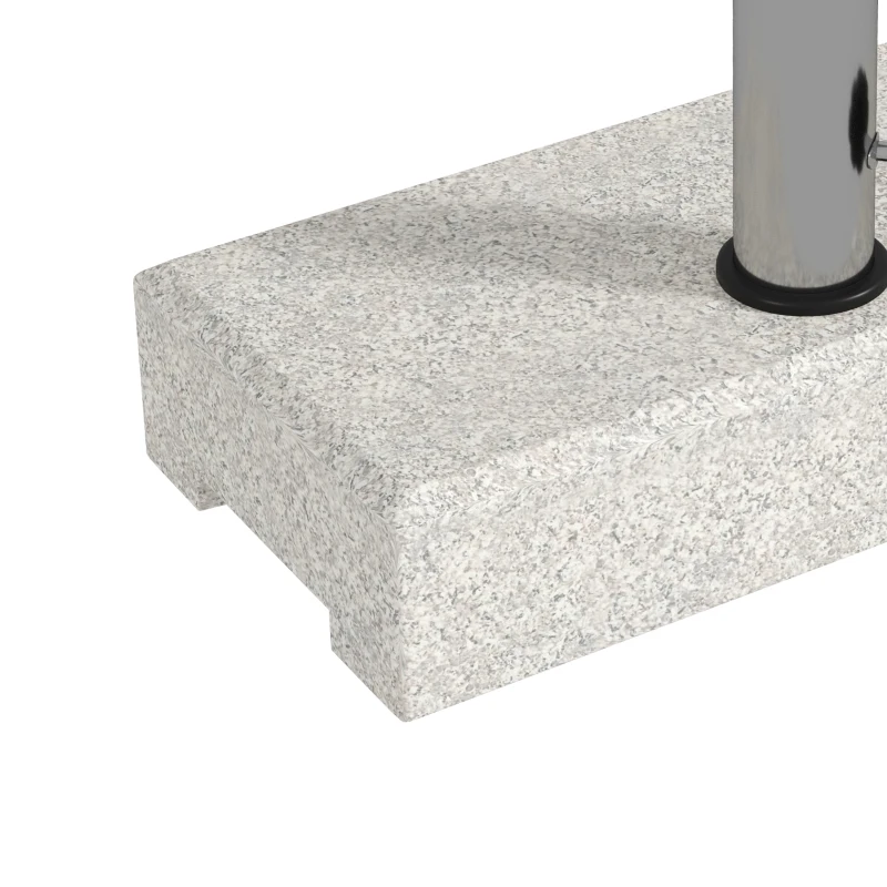 Outsunny Baza pentru Umbrela de Gradina 25kg pentru Stalpi de Ø32