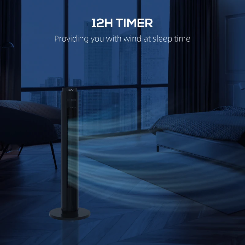 HOMCOM Ventilator Turn, Ventilator Electric de Racire