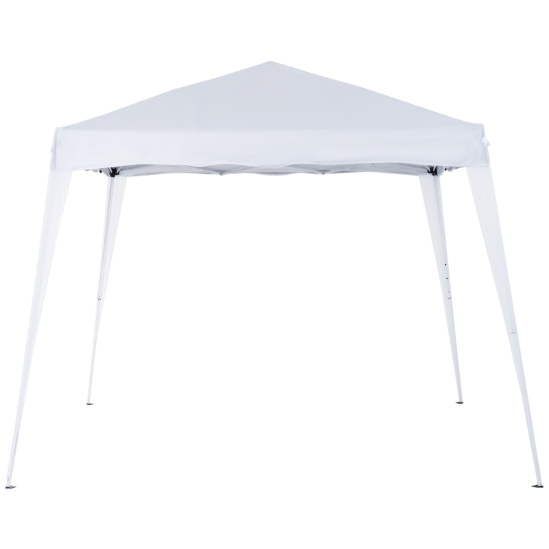 Outsunny 3 x 3m Pop Up Gazebo, Water Resistent, Foldable, w/Carrying Bag-White