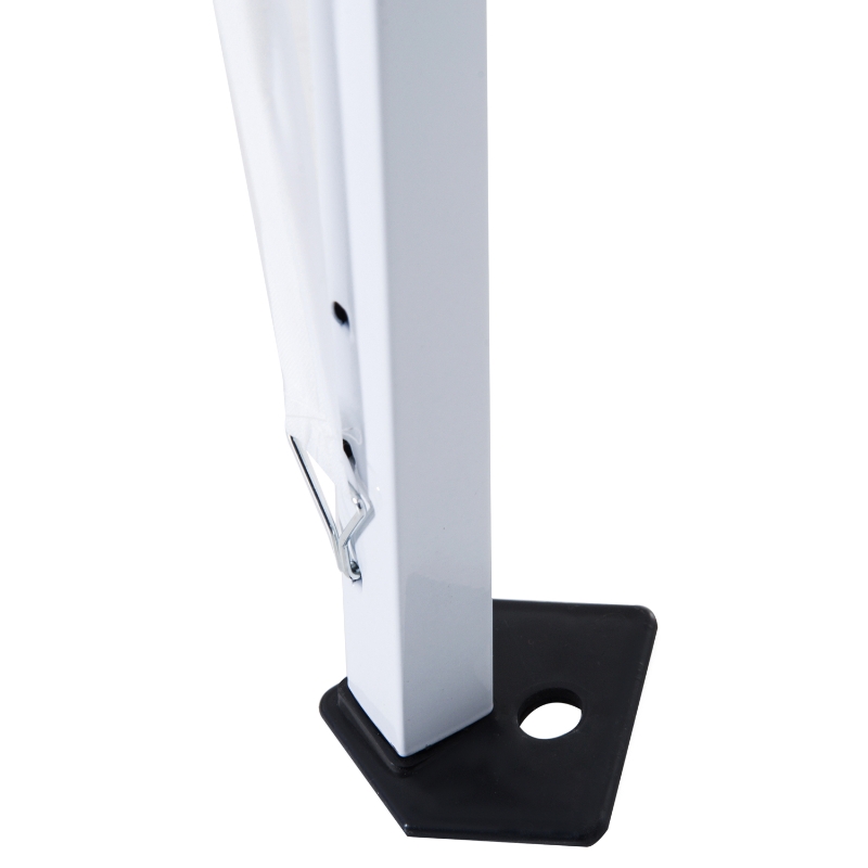 Outsunny 3 x 3m Pop Up Gazebo, Water Resistent, Foldable, w/Carrying Bag-White