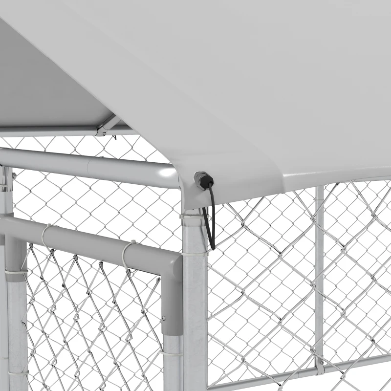 PawHut Cusca de 4 x 2,3 x 1,5 m pentru Caini, de Exterior(m-9)